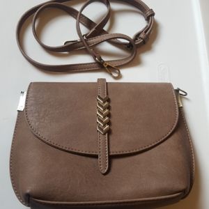 Anthropologie Antik Kraft Leather Bag  Defect Read